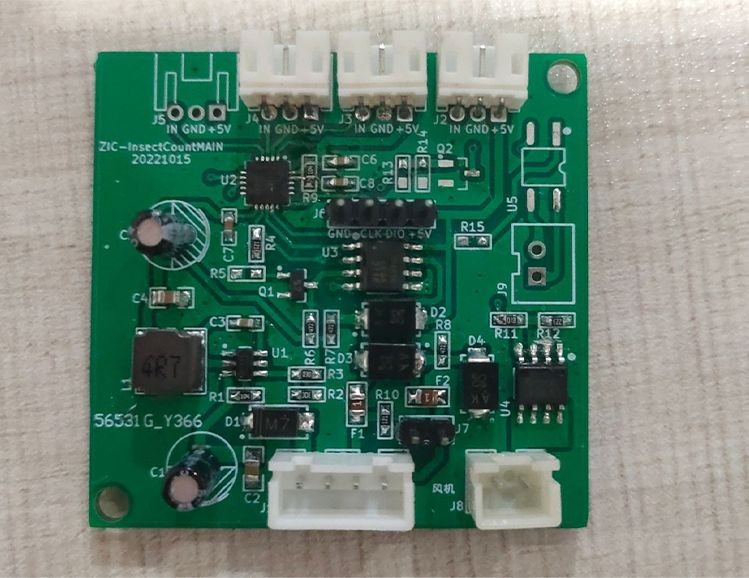 昆蟲計數控制電路板定制開發